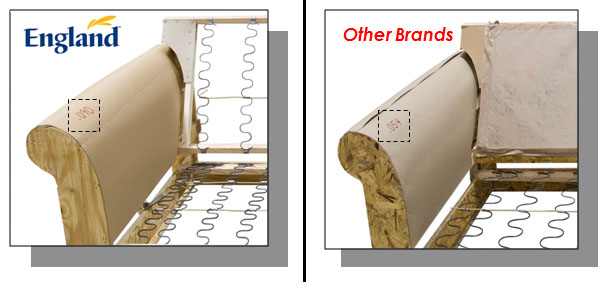 England Furniture - Arm Construction England Furniture - Arm Construction